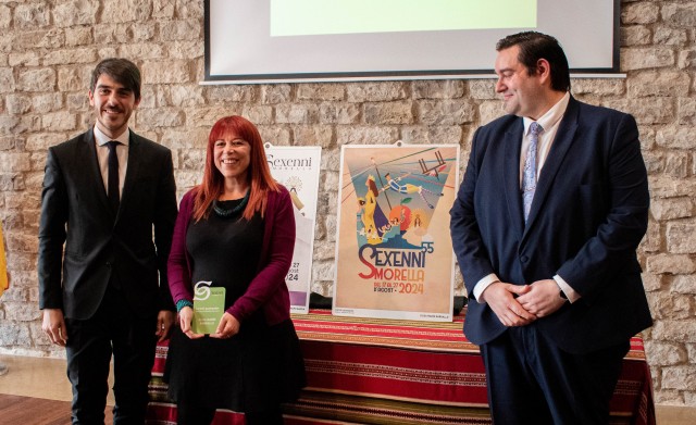 Un innovador cartell anuncia el 55 Sexenni de Morella amb una 