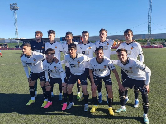 El VCF Mestalla cae en su visita al At. Saguntino 