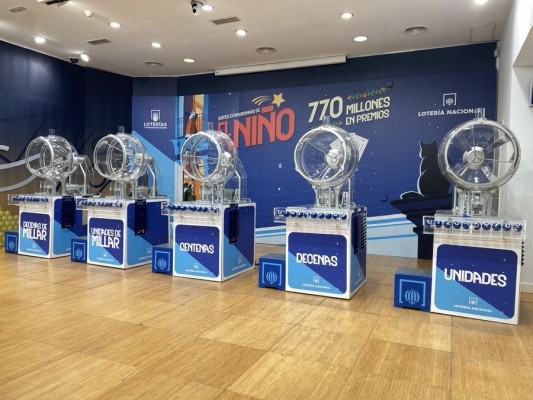 Las ventas para el Sorteo del Niño aumentan un 5,45%, hasta los 836,4 millones de euros 