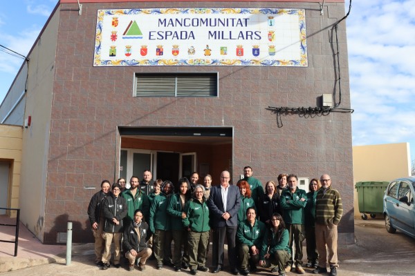 La Mancomunidad Espadán Mijares forma a 20 personas en conservación de montes y albañilería