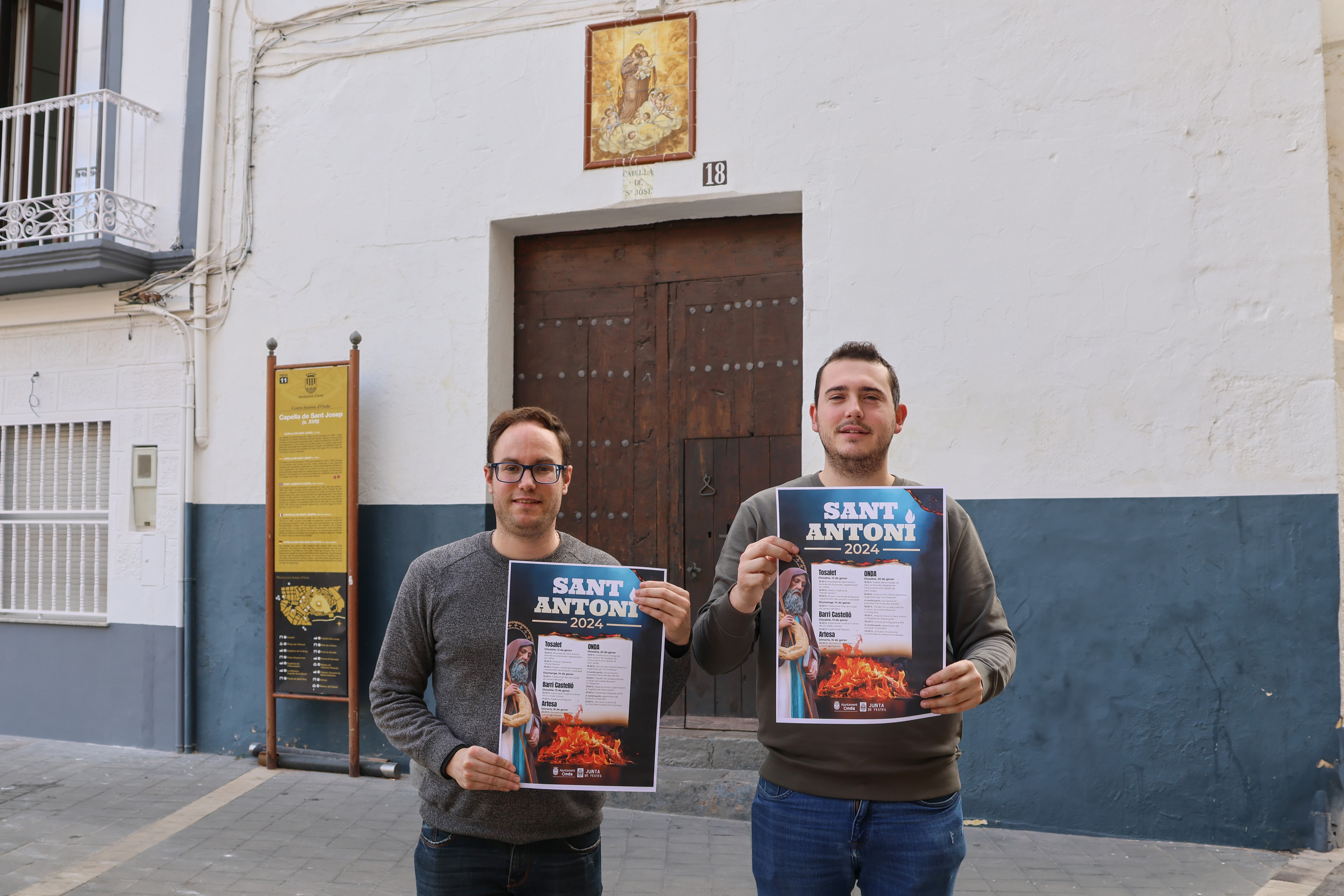 Bendición de animales, hogueras y 'tardeo': Onda se viste de tradición para honrar a Sant Antoni Abad 