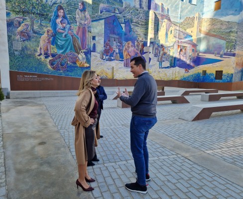 
El alcalde de Elda y la consellera Montes sientan bases de colaboración en turismo e industria