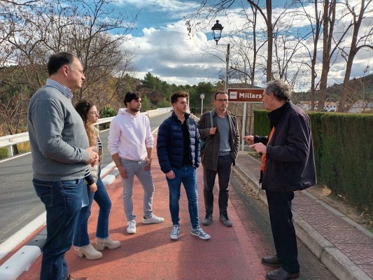 Fanzara y el Consell colaboran para acondicionar el puente de acceso a la localidad