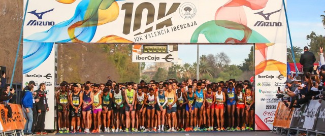 Más de 100 atletas de élite en un 10K Valencia Ibercaja que ataca el récord del mundo femenino