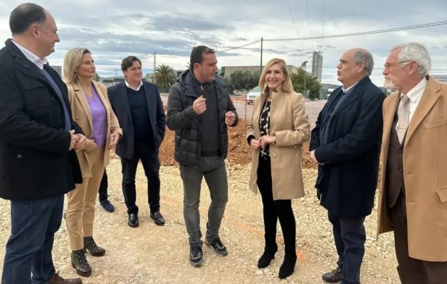 El Consell inicia las obras de la rotonda de la N-340 con el Camí de la Ratlla entre Peñíscola y Benicarló