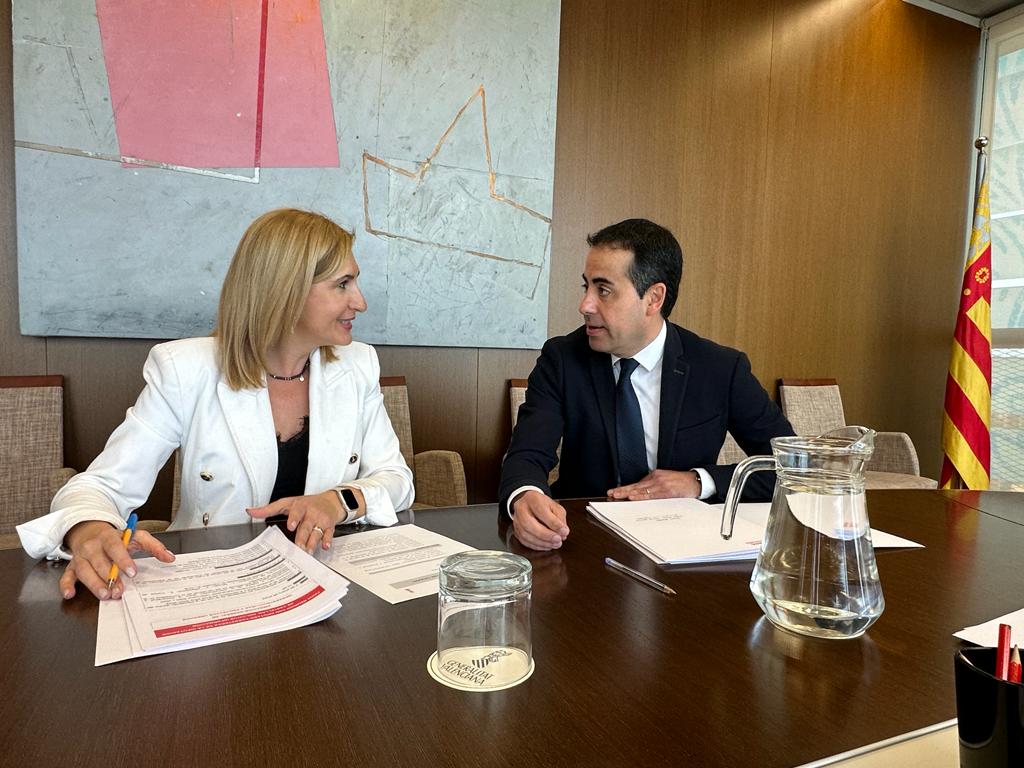 Salomé Pradas y Héctor Folgado. Diputación de Castellón - 