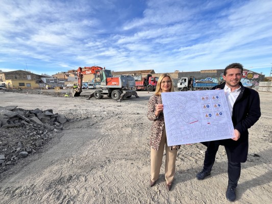 Comienzan las obras del plan parcial Luvi de Petrer: ofrecerá 5.000 metros cuadrados de suelo edificable