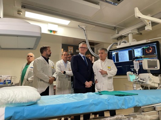 La Arrixaca renueva una de sus salas de Cardiología tras 1,2 millones de inversión