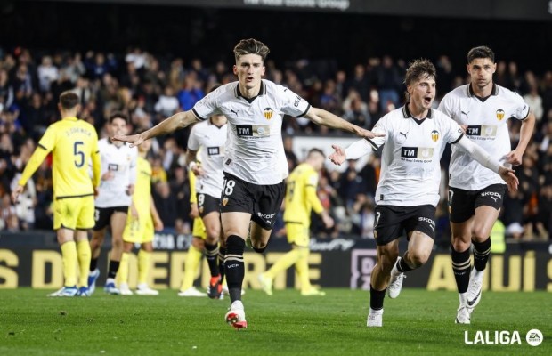Pepelu marca el ritmo del Valencia