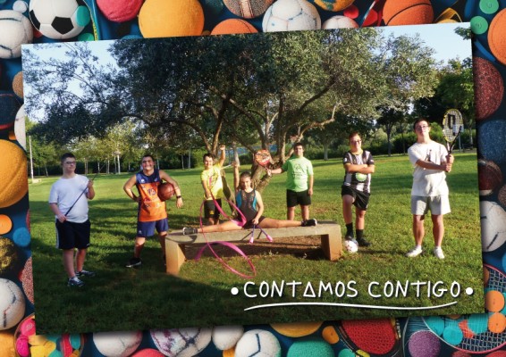 El deporte,
protagonista del calendario solidario síndrome de Down Castellón de
2024