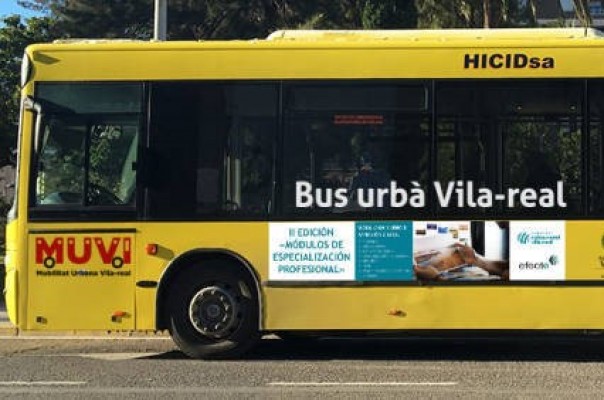 El 'Groguet', el bus urbano gratuito de Vila-real, cierra 2023 con más de 250.000 usuarios
