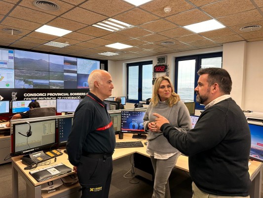 La Diputación agradece al Consorcio de Bomberos el dispositivo de estos días, con 190 personas