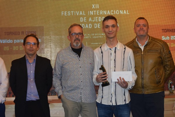 El moldavo Dragos Ceres, de 19 años, gana el XII Festival Internacional Ciudad de Lorca 