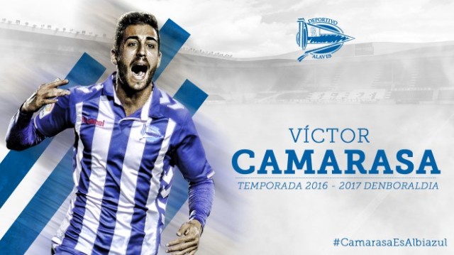 Víctor Camarasa se va cedido al Alavés