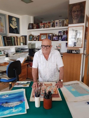 Orihuela nombra hijo predilecto al célebre dibujante Alfonso Ortuño