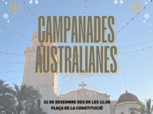 Nochevieja en Crevillent: campanadas australianas, dj y concierto
