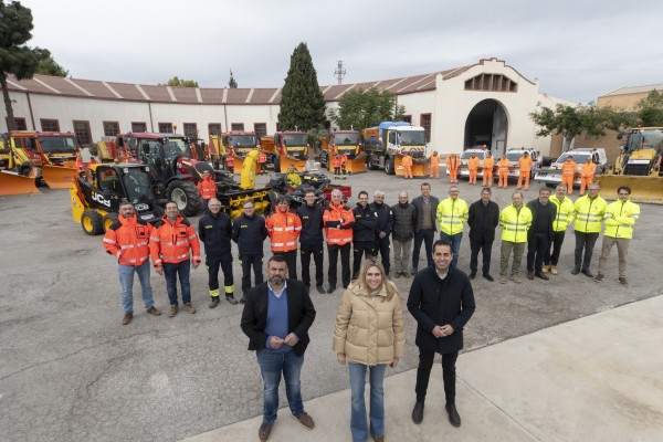 El pla hivernal de la Diputació inclou 190 bombers i més de 60 vehicles per a garantir la connectivitat