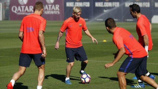 El FC Barcelona apura su preparación para la Supercopa
