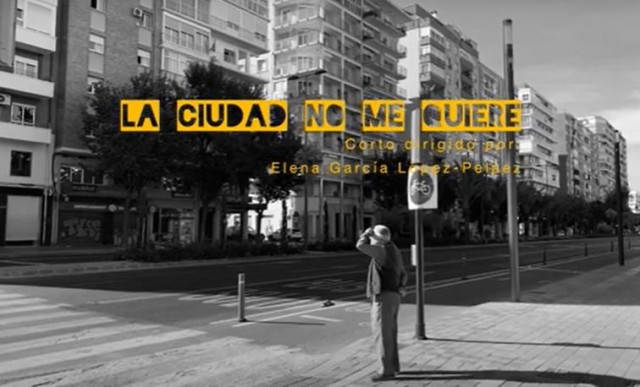 El corto 'La ciudad no me quiere', grabado en las calles de Murcia, gana un certamen de cine sobre temas urbanos