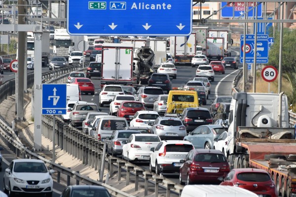 Tráfico prevé 261.000 desplazamientos por las carreteras de la Región en Navidad