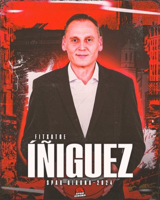 Roberto Íñiguez, nuevo entrenador del Spar Girona