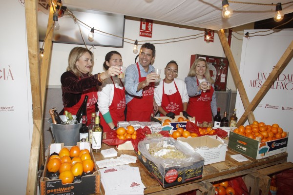 Mazón visita el Mercado Central de Alicante y anima a consumir productos de la Comunitat   
