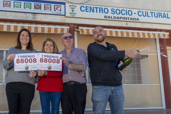 El Gordo da un alegrón a Murcia, Molina, Mazarrón, San Pedro, Fuente Álamo, Alcantarilla y Bullas