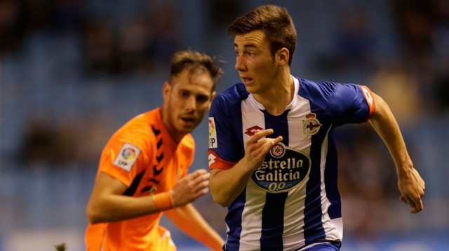 El Deportivo cede al lateral Saúl García al Girona