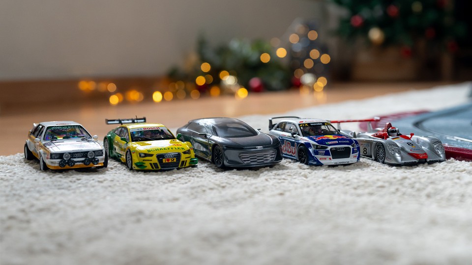 Audi presenta el primer vehículo Scalextric del futuro

