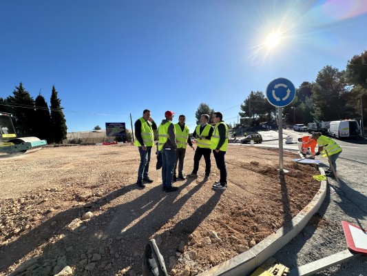 La Nucía anuncia la finalización de la rotonda del Tossal para después de Reyes