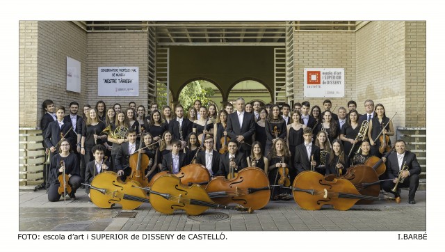 La Orquesta Sinfónica del Conservatorio de Música Mestre Tárrega ofrece dos conciertos en el Auditori