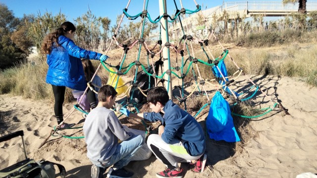 El IES de Foios acoge a estudiantes internacionales para cuidar el Mediterráneo