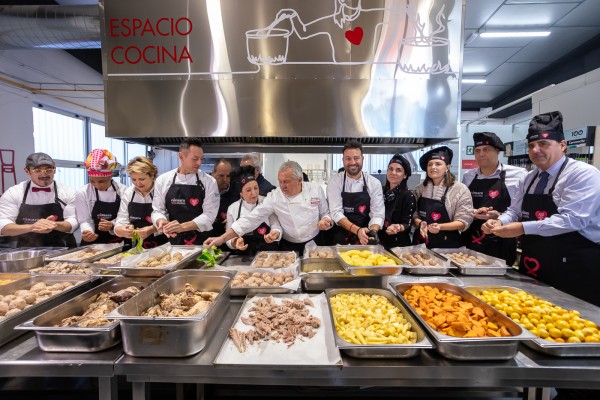 Ninguna persona sin comida en Navidad: estrellas Michelín elaboran 6.500 menús solidarios