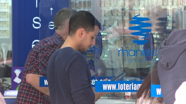 La Comunitat Valenciana, en noveno lugar en gasto en la lotería de Navidad con 80,3 euros por persona