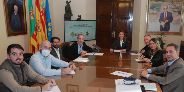 El Ayuntamiento y el Castellón activan una mesa de trabajo para avanzar en el convenio de Castalia