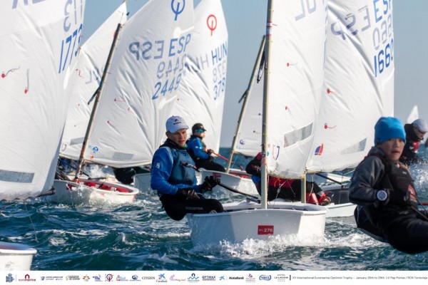 La Euromarina Optimist Torrevieja cuelga el cartel de completo con 428 regatistas