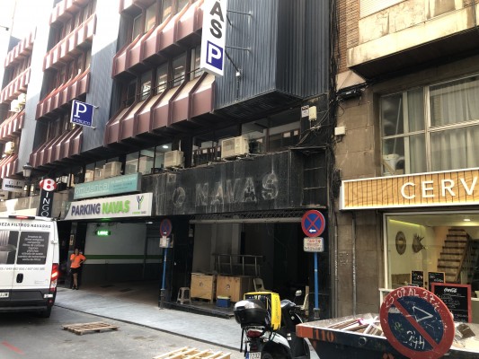 Voltereta amplía la transformación del cine Navas de Alicante en restaurante y retrasa su apertura 