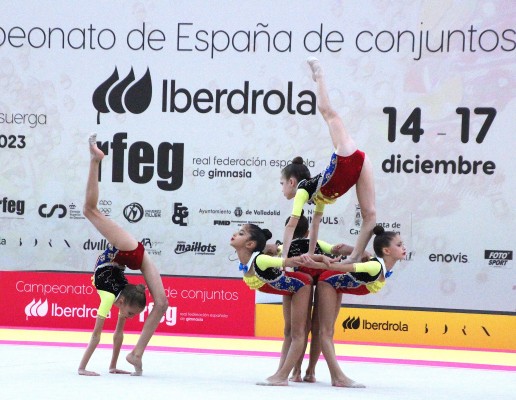 Tres podios para la Región con el Cronos y el Santomera en el Nacional por conjuntos 