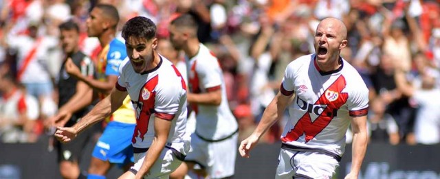 El Valencia no gana en Vallecas desde 2013 y perdió en su última visita