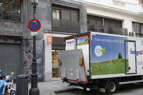Froet alerta de posible desabastecimiento en el centro de Murcia por las trabas de carga y descarga