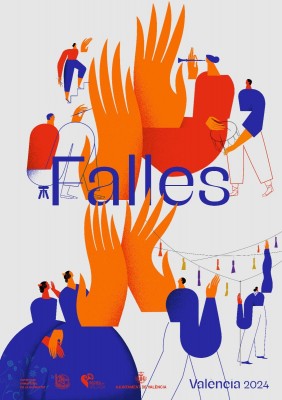 Así es el cartel de Fallas 2024