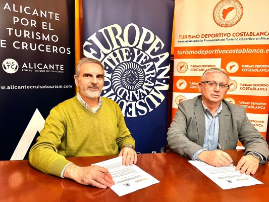 Alicante por el Turismo de Cruceros y la Asociación Turismo Deportivo se alían en la promoción