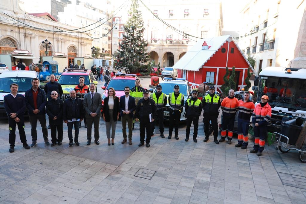 Castelló pone en marcha un dispositivo especial de seguridad y limpieza por las fiestas navideñas