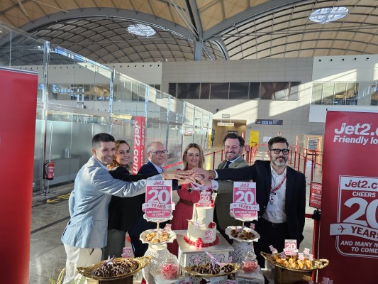Jet2 crecerá este invierno en el aeropuerto de Alicante-Elche con 185.000 asientos y anuncia aviones con biocombustible