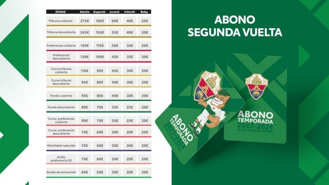 El Elche reactiva la campaña de abonos