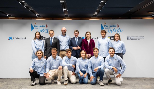 CaixaBank se convierte en patrocinador oficial del Sail Team BCN, el equipo español en la Youth & Puig Women´s America’s Cup