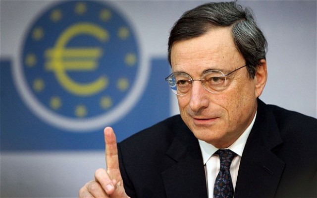 Draghi ampliará la política expansiva para luchar contra la deflación y dispara las bolsas