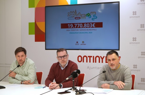  El 81% de las inversiones de Ontinyent para 2024 estarán financiadas por otras administraciones
