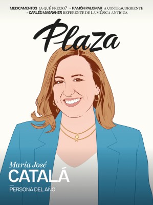 Mª José Catalá, persona del año de la revista Plaza 
