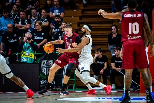 El UCAM CB busca el primer puesto europeo ante el Derthona en casa pero sin Hakanson ni Birgander 